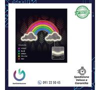 NEON LUCE LED RAINBOW + NUVOLE 5 COLORI FOREVER LIGHT
