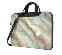 Neon Menta Beige Lusso Marmo Laptop Bag Caso Del Computer 15.6 Pollice Borse Del Computer Imbottito Della Copertura Del