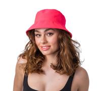 Neon Secchio Cappello 1980s 80s Costume Rave Accessorio Festa Disco Adulti