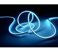NEON STRISCIA LED 14W 1200lm, 3000K EFFETTO NEON ANCHE RGB TAGLIABILE CON TELECOMANDO MULTIFUNZIONE L. 3 METRI DIMMERABILE