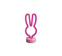 Neon su base LED CONIGLIETTO rosa FSNE04 Forever Light BX14405