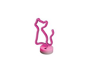 Neon su base LED GATTO rose FSNE02 Forever Light BX14408