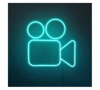 Neon Videocamera per insegne al neon, luce LED per camera da letto, famiglia, ragazzo e ragazza