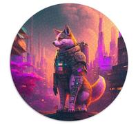 Neon Warrior Puzzle für Erwachsene, 1000-teiliges Papppuzzle für Teenager und Familienspaß, perfektes Weihnachtsgeschenk, 1000 Teile (67,5x67,5cm)