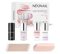 NÉONAIL Baby Boomer Set Nude - Smalto Semipermanente Unghie - Kit Semipermanente Unghie - Smalti Semipermanenti Per Unghie - Colori - Kit Unghie - Smalto Unghie - Set Unghie - Top Coat - Kit - Nails