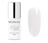 NÉONAIL Base Coat Semipermanente Unghie 7,2 ml Smalto Base Coat Bianco Lattiginoso Revital Base Fiber Shiny Queen Gel Per Unghie UV Led Nail Polish NÉONAIL Smalti Glitter Gel Semipermanenti