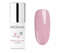 NEONAIL Base Coat Semipermanente Unghie 7,2 ml Smalto Base Coat Rosa Modeling Base Calcium Luminous Pink Gel Per Unghie UV Led Nail Polish NEONAIL Smalti Gel Semipermanenti