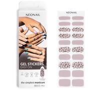 NEONAIL Easy On Gel Stickers Adesivi per unghie con l’uso di lampade UV/LED colore M04 20 pz