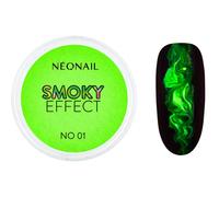 NEONAIL Effect Smoky cipria colorata per le unghie colore No. 1 Green 2 g