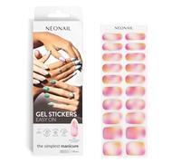 NEONAIL Gel Stickers Easy On - Kit Semipermanente Unghie - Unghie Gel Adesive UV - Smalto Adesivo per Unghie - Adesivi Unghie - Nail Art - M14