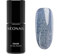 NEONAIL Smalto Semipermanente Unghie 7,2 ml - Smalto Blu Polar Sparkle - Smalti Gel Per Unghie UV Led - Nail Polish - NEONAIL Colori - Smalto Unghie