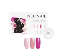 NÉONAIL Glassy Pearl Collection Set - Smalto Semipermanente Unghie - Glassy Pearl Effect - Smalti Gel Per Unghie - UV LED - Nail Polish - Polvere Unghie Effetto Perla