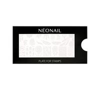 NEONAIL Nail Art Plate for Stamps 04 - Decorazioni Unghie - Piastra per Timbro Stamping Unghie - Nail Art Template Stencil