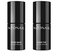 NEONAIL - Set composto da UV Hard Base 7,2 ml + Hard Top 7,2 ml + regali promozionali