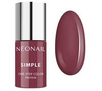 Neonail - Smalto per unghie UV 3 in 1, semplice One Step Color Protein, 7,2 ml caldo