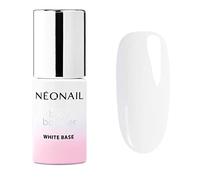 Neonail - Smalto semi-permanente, base coat, 7,2 ml, smalto gel UV semi permanente per baby boomer, base bianca, smalto per unghie, gel UV