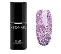NEONAIL Smalto Semipermanente 7,2 ml Viola Date Yourself - Glitter Gel Per Unghie UV Led Nail Polish - Colori Brillantini