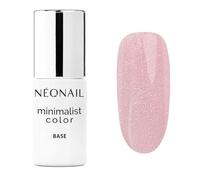 NÉONAIL Smalto Semipermanente Unghie 7,2 ml - Base Coat - Minimalist Color Base Shiny Rouge Tone - Smalti Semipermanenti per Unghie - Gel Unghie - Base Smalto Gel UV LED