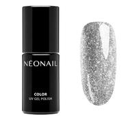 NÉONAIL Smalto Semipermanente Unghie 7,2 ml - Smalto Argento Twinkle White - Smalti Glitter Gel Per Unghie UV Led - Nail Polish - NÉONAIL Colori