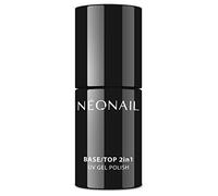NEONAIL Smalto UV Top Coat Gel UV Base Top 2 in 1 7,2 ml NEONAIL Top Coat Gel per unghie UV Nail Design