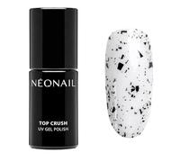 NEONAIL Top Coat Semipermanente Unghie 7,2 ml Smalto Top Coat Transparente Top Crush Black Gloss Gel Per Unghie UV Led Nail Polish NEONAIL