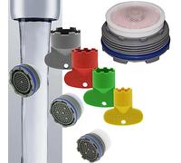 Neoperl 1.2 gpm Laminar Stream Cache aeratore compensazione della pressione tutti e quattro taglie
