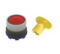 Neoperl 13 0000 5 Standard Flow Cache Perlator HC Aeratore Tom Thumb Dimensioni 2,2 GPM Flusso aerato M16,5 x 1 Filettature Bundle con chiave aer