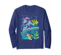Neopets Greetings from Maraqua Illustrated Virtual Pets Maglia a Manica