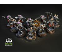 Neophyte Hybrids Genestealer Cults COMMISSIONE pittura warhammer 40K