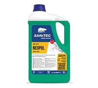 Neopol Piatti Gel, Detergente Ultraconcentrato Per Il Lavaggio Manuale Delle Stoviglie, Limone - 5 Kg