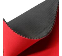 Neoprene Adesivo 1 pezzo rosso tessuto for immersioni in rilievo su doppia faccia tessuto in neoprene elastico accessori di abbigliamento in tessuto funzionale fai-da-te(45x145CM)