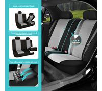 Neoprene Universale Auto Sedile Cover Per Camion SUV Furgone - Posteriore, Banco