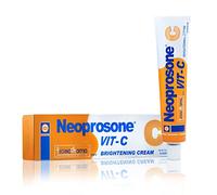 Neoprosone Crema Anti Macchie - 50 ml - Schiarente - Whitening Cream - Infusa con Vitamina C - Efficace per la Riduzione di Lentigini e Macchie Viso per Iperpigmentazione - Riduce Tono della Pelle Irregolare, Applicare su Viso, Ascelle, Ginocchia, Gomiti, Piedi, Mani