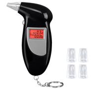 Neoreser Etilometro professionale portatile, misuratore di alcol con display a LED, tester di prova per uso professionale privato