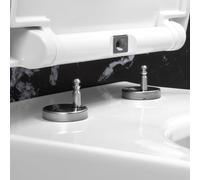 neoro n30 cerniera per coperchio WC e anello del sedile, BL000806, n30 [WC > Ricambi WC]