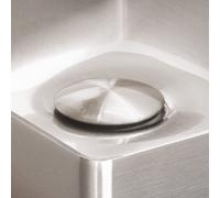 neoro n40 piletta a scarico libero, BN0738BS, acciaio inox spazzolato [Rubinetteria Bagno > Sistemi di Scarico]