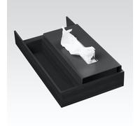 neoro n50 inserto per cassetto BOX-4 incl. scatola per salviette per l'estraibile basso nel mobile, BN000029, n50 antracite [Mobili da Bagno > Accessori per Mobili da Bagno]
