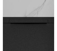 neoro n50 line copertura scarico per piatto doccia, BN0183BM, n50 nero opaco [Piatti Doccia > Accessori per Piatti Doccia]