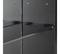 neoro n50 | n50T46 ripiano in vetro per armadietto a specchio con 4 ante, La: 140 cm, 9 pezzi, BL001172, n50; n50 Advance; n50T46 chiaro [Armadietti a Specchio > Ricambi per Armadietti a Specchio]