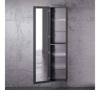 neoro n50 | n50T46 set porta frontale per colonna con specchio interno, BL000583, n50; n50T46 grafite opaco [Mobili da Bagno > Ricambi per Mobili da Bagno]
