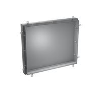 neoro n50 | n60 & rivea telaio di installazione per armadietto a specchio da incasso La: 100 A: 88,2 P: 16,6 cm, BN0478MI, n50; n60 argento anodizzato [Armadietti a Specchio > Accessori per Armadietti