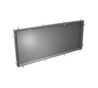 neoro n50 | n60 & rivea telaio di installazione per armadietto a specchio da incasso La: 200 A: 88,2 P: 16,6 cm, BN0481MI, n50; n60 argento anodizzato [Armadietti a Specchio > Accessori per Armadietti