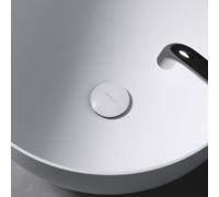 neoro n50 NeoPlant valvola di scarico sempre aperta, BN0062WM, n50 bianco opaco [Rubinetteria Bagno > Sistemi di Scarico]