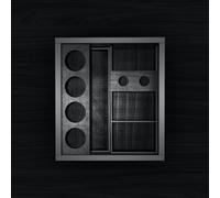 neoro n50 Organizzatore da 40 cm di larghezza acconciatura e cura dei denti per mobile (estraibile alto), BN042.Set1, n50 antracite [Mobili da Bagno > Accessori per Mobili da Bagno]