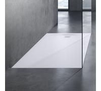 neoro n50 piatto doccia rettangolare set completo, BN0035WM+150553001+BT005, n50 bianco opaco [Piatti Doccia > Piatti Doccia Rettangolari]