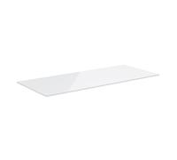 neoro n50 Slim top La: 120 cm in materiale termoplastico (PMMA), BN0404WH, n50 [Mobili da Bagno > Top]