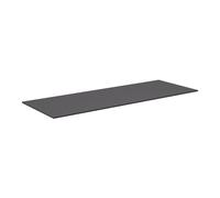 neoro n50 Slim top La: 140 cm in materiale di legno (HPL), BN0408GR, n50 [Mobili da Bagno > Top]