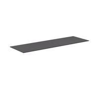 neoro n50 Slim top La: 160 cm in materiale di legno (HPL), BN0405GR, n50 [Mobili da Bagno > Top]
