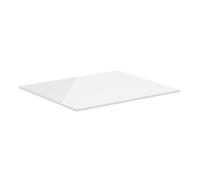 neoro n50 Slim top La: 60 cm in materiale termoplastico (PMMA), BN0401WH, n50 [Mobili da Bagno > Top]