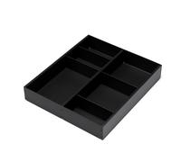 neoro n50 StyleBox M inserto per cassetto per lo scomparto estraibile basso nel mobile, BN089000, n50 nero/rovere nero [Mobili da Bagno > Accessori per Mobili da Bagno]